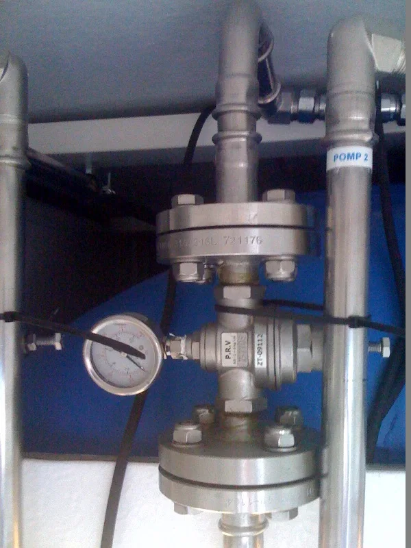 
Direct Acting Type Back Pressure Valve for Water and Air Made in Taiwan Stainless Steel 