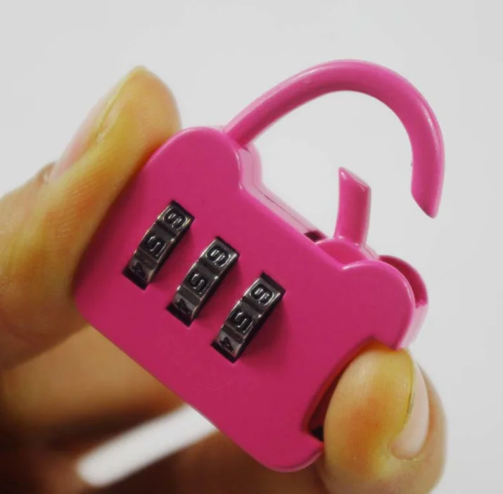 Combination Padlock Code Password Lock for Storage-box Jewelry Box Women Bag Handbag Backpack Girl Diary Drawer