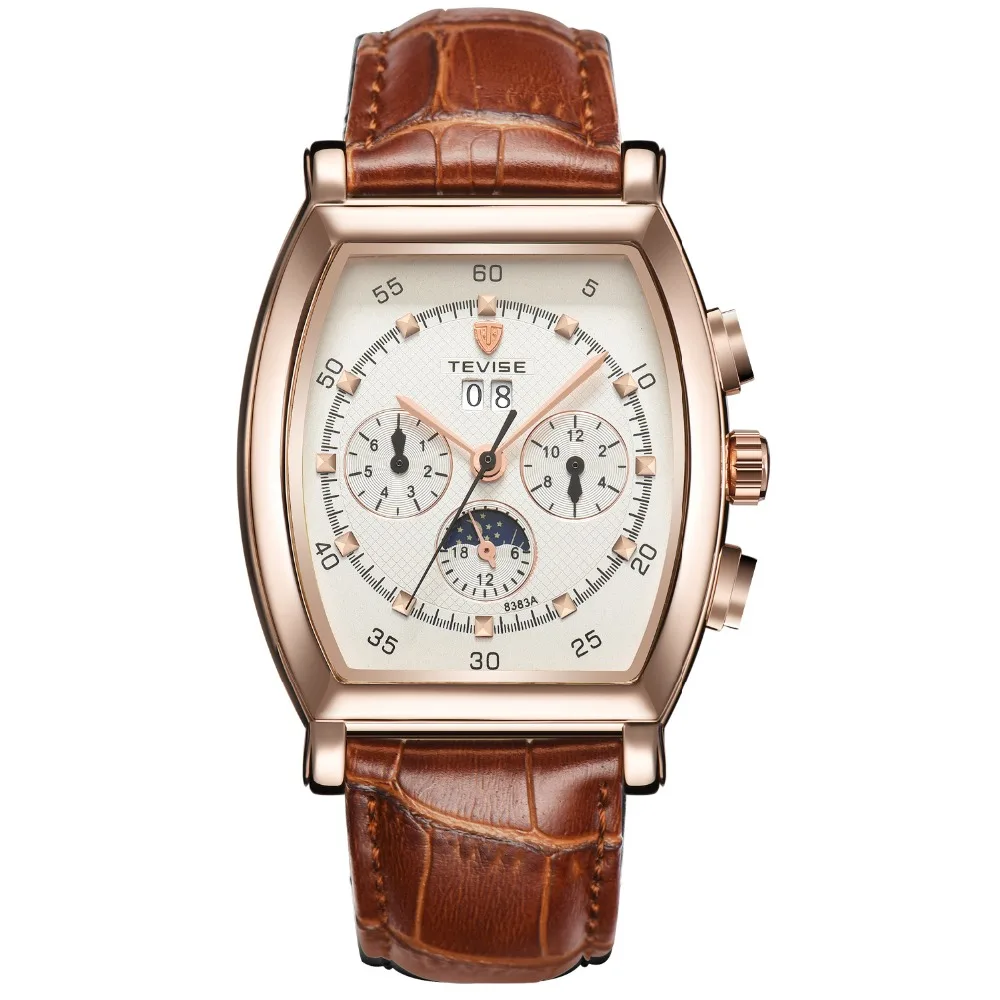 2019 Tevise Brand high quality watches unique mens metal watches Multi-Function Business Waterproof Automatic Watch