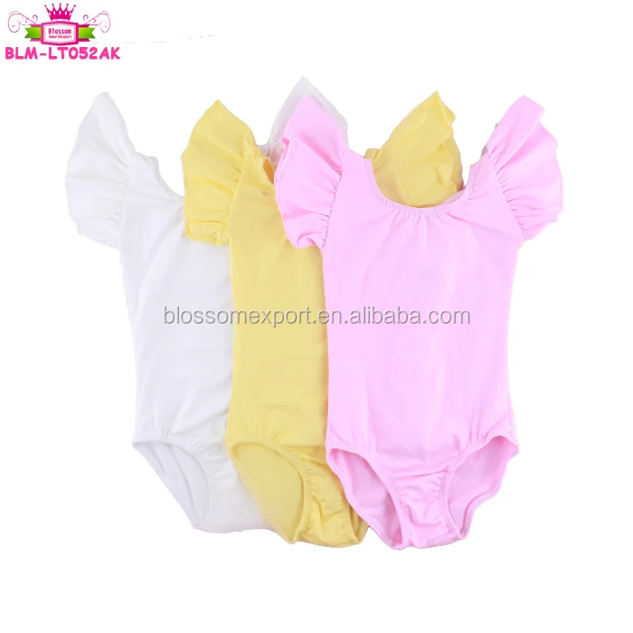 Оптовая продажа, Детские гимнастические костюмы с рукавами-фонариками для девочек, танцевальная одежда, балетное танцевальное трико