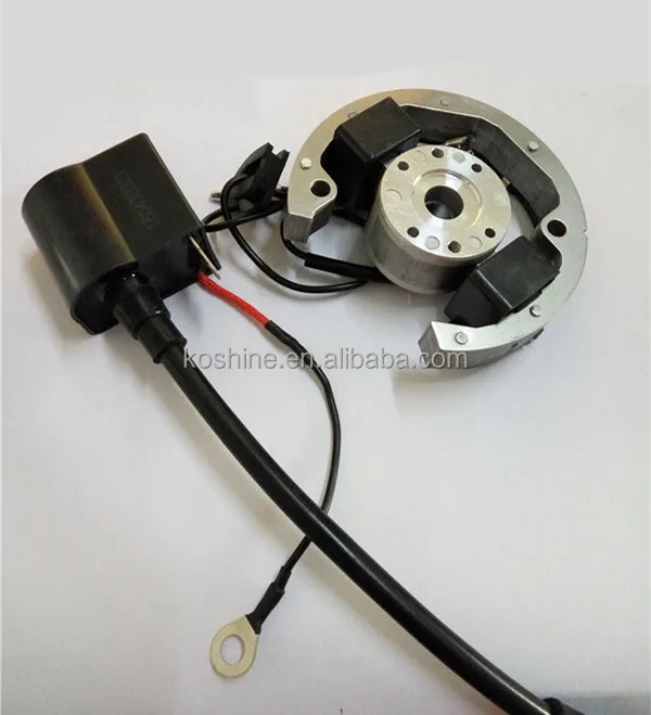 50CC 9HP 2 Stroke Engine Flywheel CDI Kit Dirt Bike Parts Rotor Stator Magenito