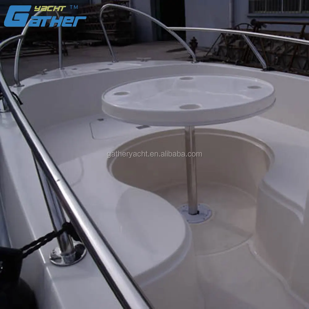 Gather Sport16ft fiberglass speed boat with outboard engine