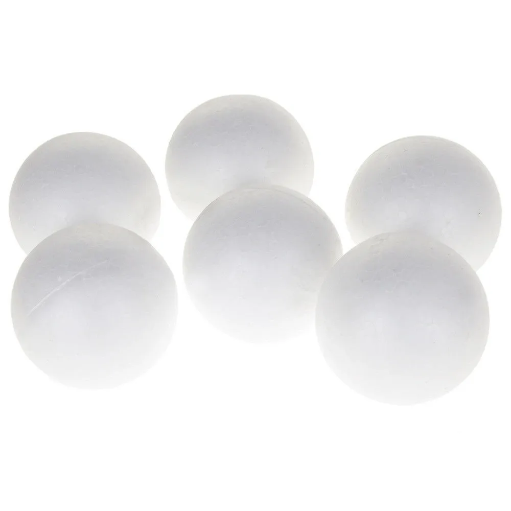 White Smooth Wholesale Virgin EPS Diy Round Styrofoam Balls 6 Inch Foam Polystyrene Balls For Art & Crafts Projects