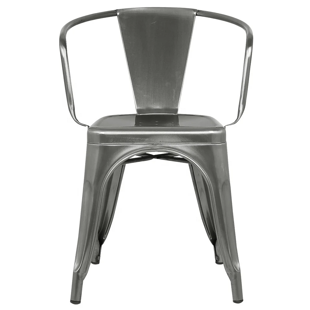 Металлическое кресло Tolixs, штабелируемое железное кресло Tolixs, промышленное деревенское кресло для кафе и ресторана
