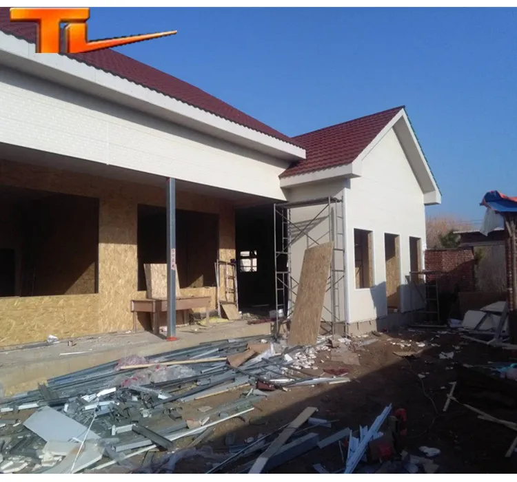 One floor Prefabricated house Light steel residential villa