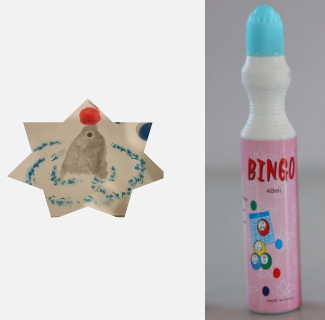 Attractive bingo game with 43ml