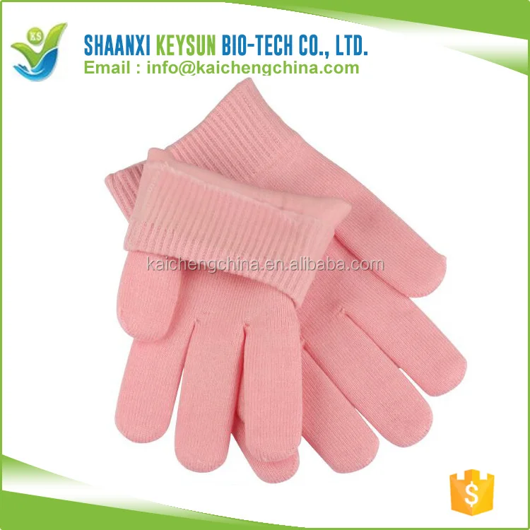 Natrual Essential Oil Gel Gloves for Dry Hand Spa OEM accept