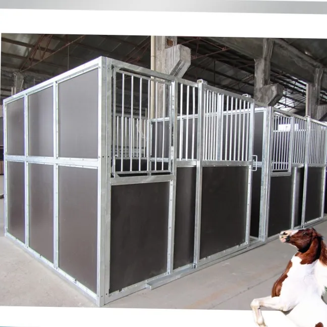 
China Supplier Portable Horse Stables Temporary Stables 