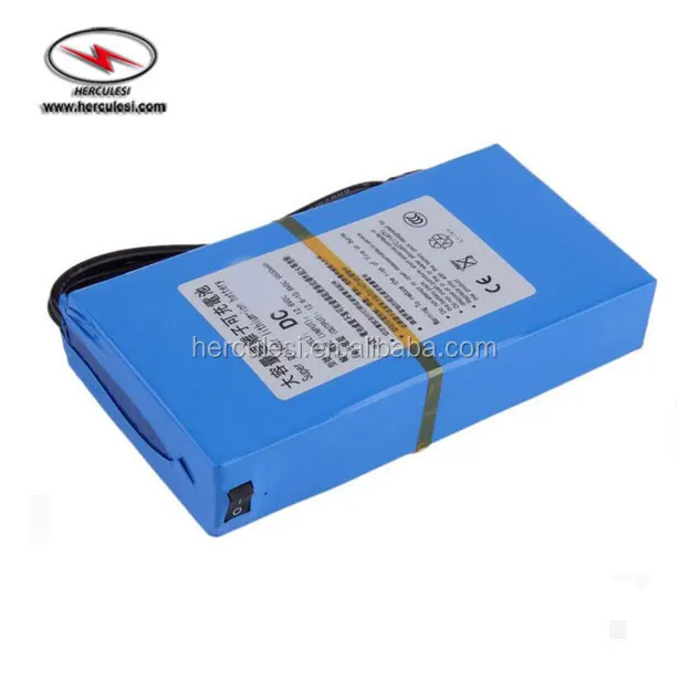 24V Deep Cycle Battery 6S NCR 18650 25.5V Li-Ion Battery Pack Made in China