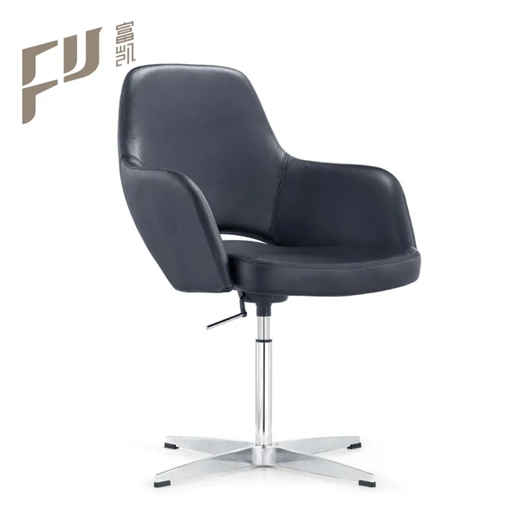 
modern euro leather office visitor chairs made in foshan 