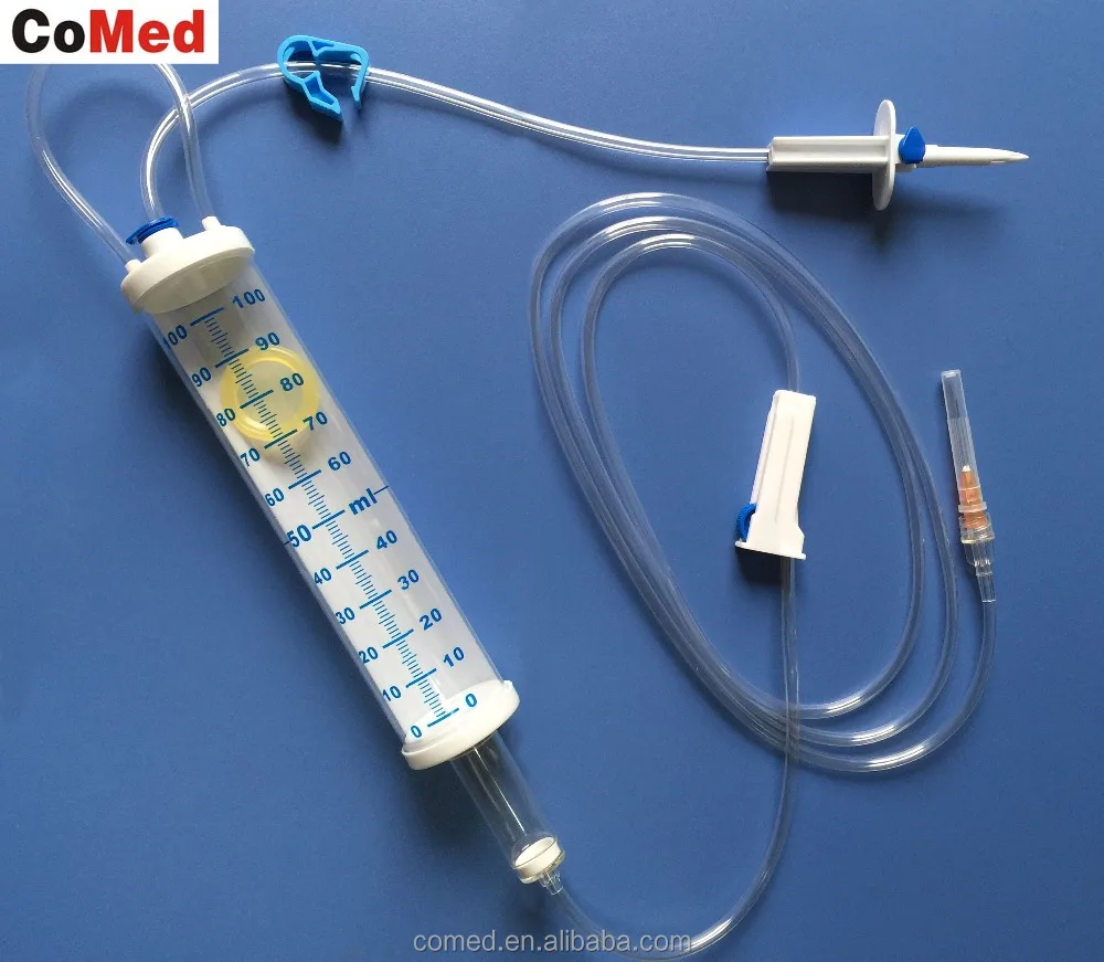 100ml 150ml pediatric iv burette set infusion set