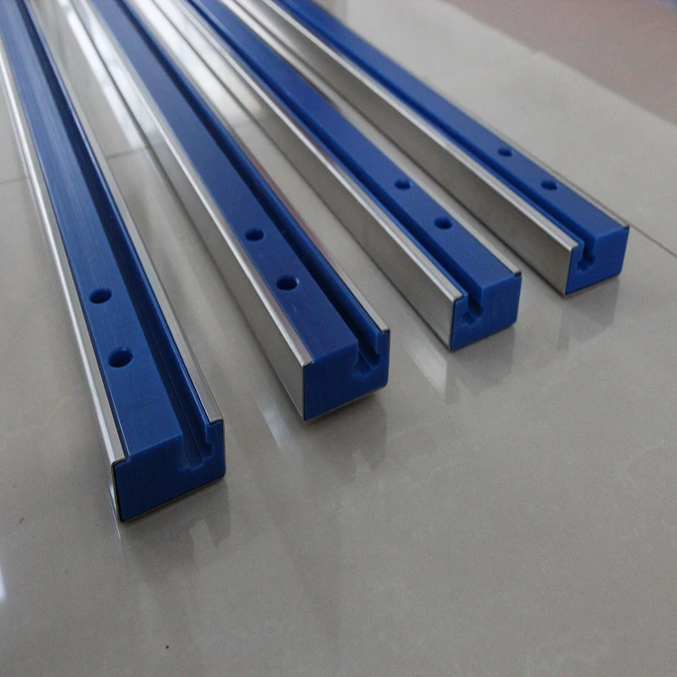 Т-образный линейный направляющий конвейер, пластиковый вертикальный направляющий рельс Uhmwpe