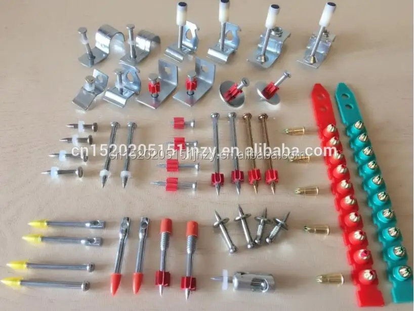 High Strength Drive Pins Shooting Nails Concrete Nails Power Actuated Fastener System