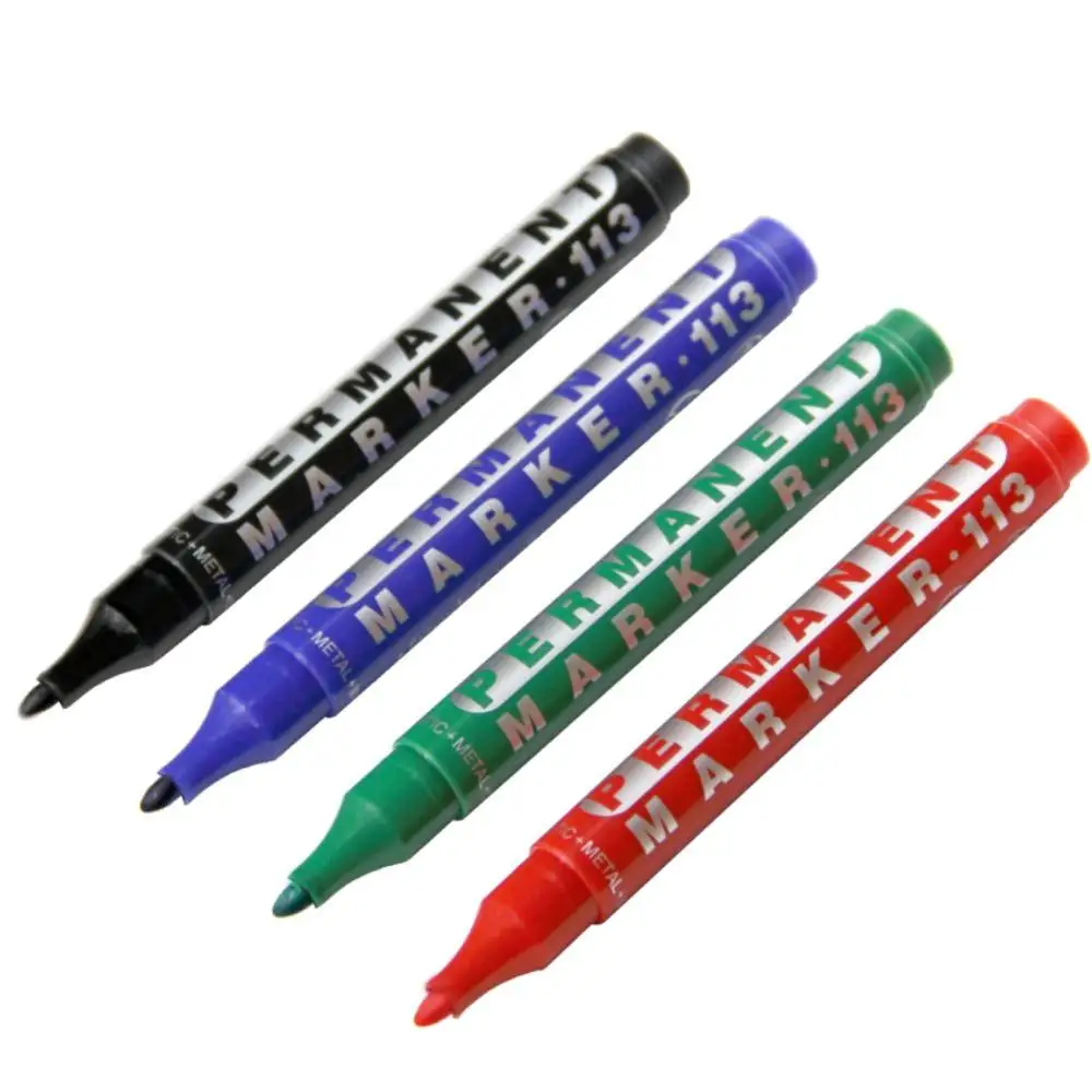 0044W Manufacturer oil-base color permanent marker pen with non erasable ink