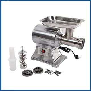 AL shell  body stainless steel head electric meat grinder /electric meat mincer  easy to clean AL-22/AL-22C