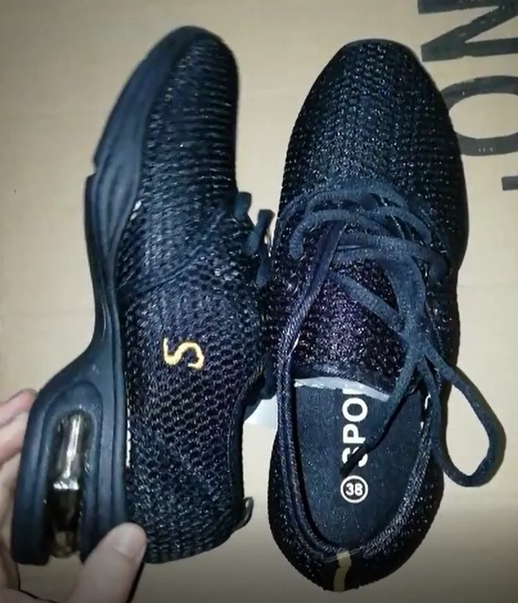 
clearance stock lots running women sports shoes 