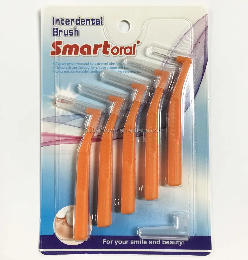 
Professional Stainless Steel Wire Dupont bristle Interdental Brush Toothbrush 