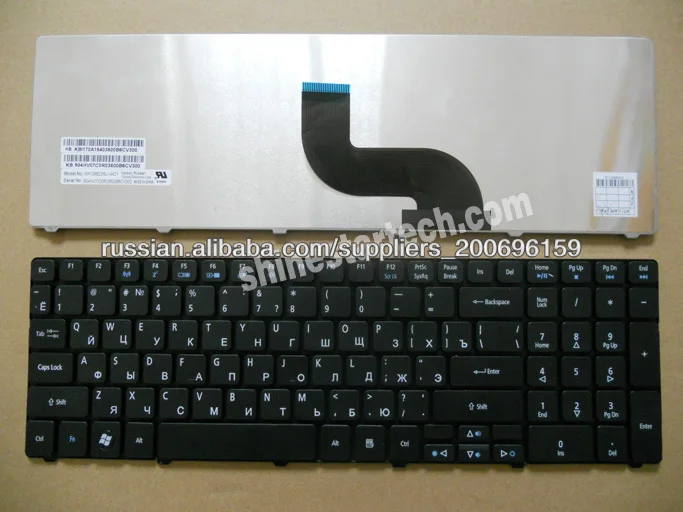 замена клавиатуры ноутбука для Acer 5810T