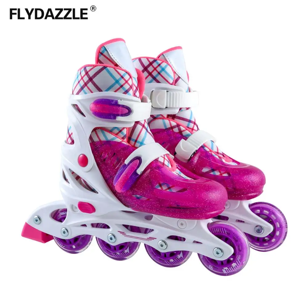 Inline skating roller hockey skates kids drift cross inline skate shoes roller
