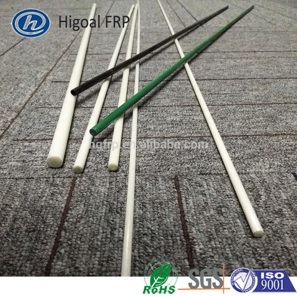 flexible Fiberglass tent poles and rods