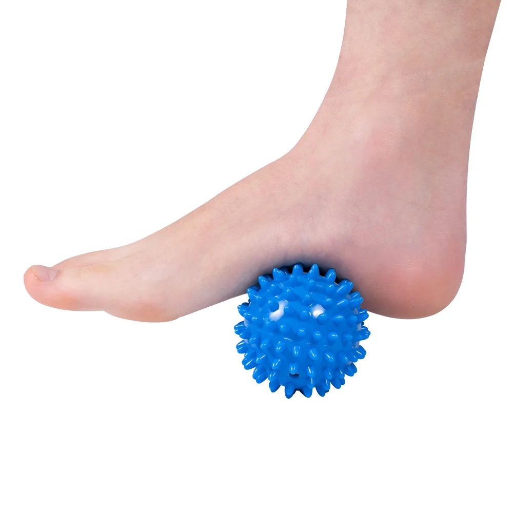ZRWA28 1 Pieces Foot massager Exercise Lacrosse Balls with Spike Roller for Plantar Fasciitis