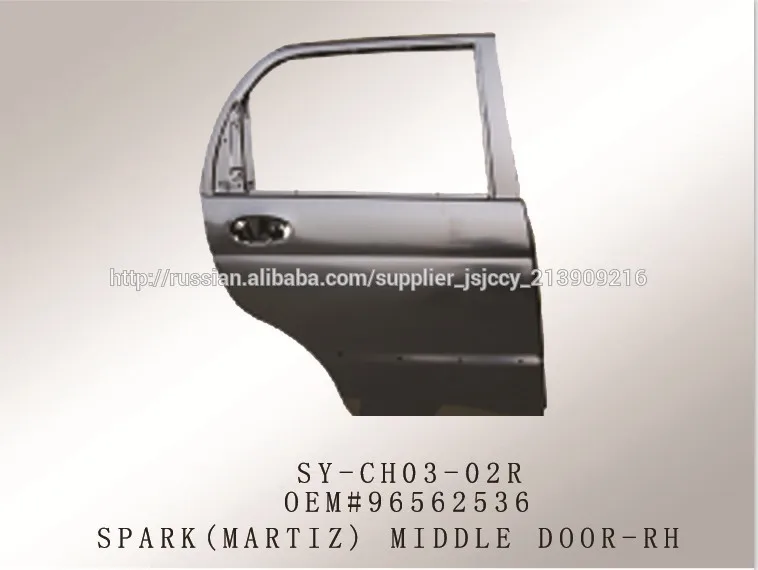 кузовные автозапчасти шефролет спарк (матиз ) задняя дверь