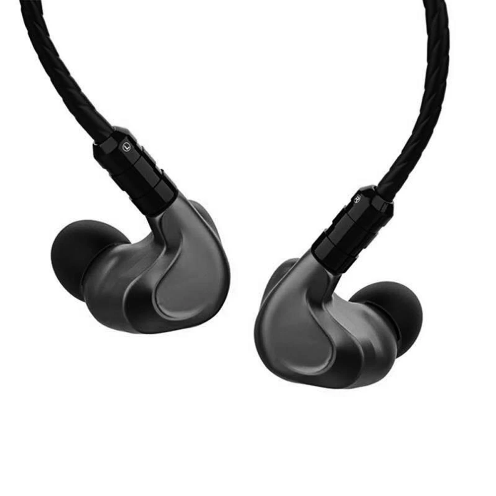 BGVP DMG 2DD+4BA Hybrid Drivers Metal High Fidelity Monitor  In-Ear Earphone