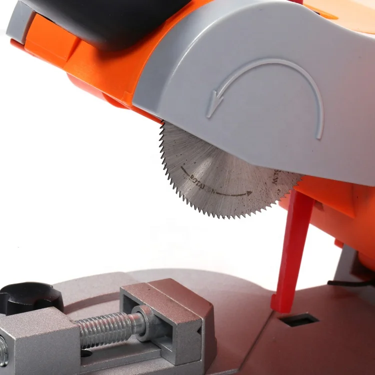 wholesale mini electric industrial metal sliding cross miter saw wood miter cut off saw tools machine