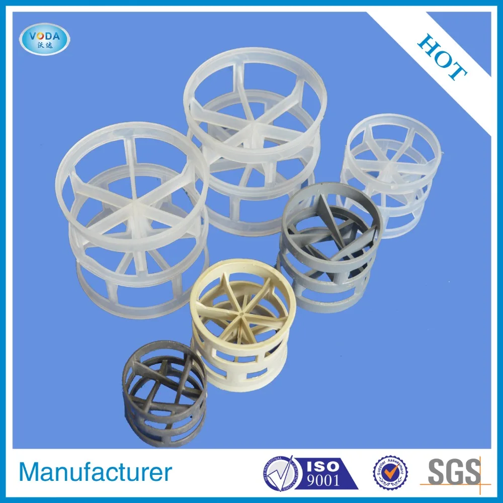 Polypropylene Pall Rings (PP Pall Ring, Pall Ring PP) Packing Used In Petroleum Industry