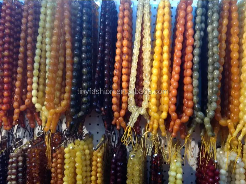Muslim prayer beads bracelet rosary amber beads islamic tasbeeh
