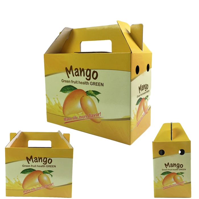 Yilucai Fruit Gift Box Package Of Corrugated Boxes Thai Mango Boxes Wholesale