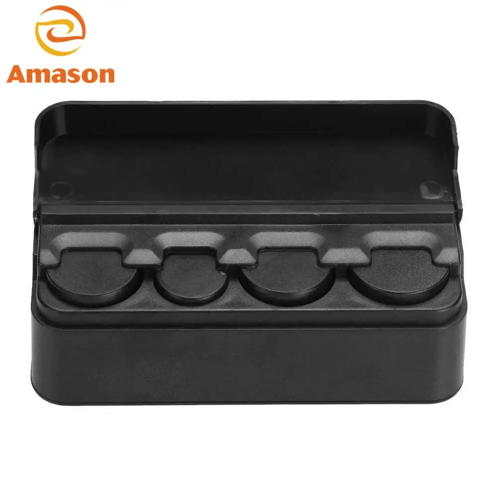 Монетки случай пластиковая коробка для хранения монет, коробка для хранения держатель