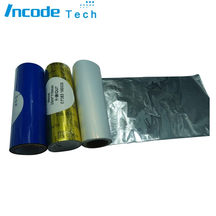 Премиум пользовательские TTR воск смолы Совместимость японский принтер ленты