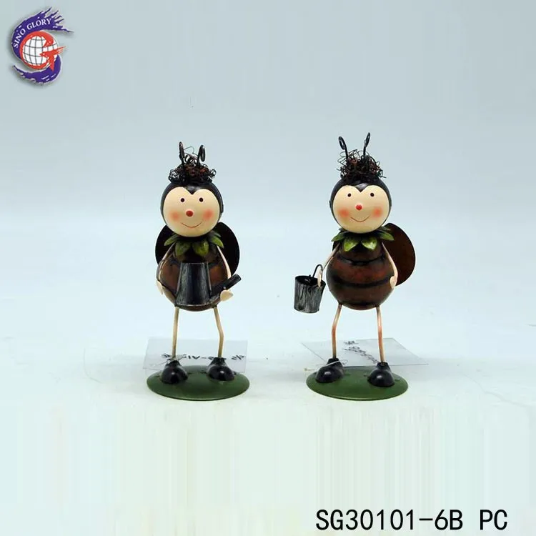 Садовый декор, божья коровка, металлические садовые украшения, оптовая продажа