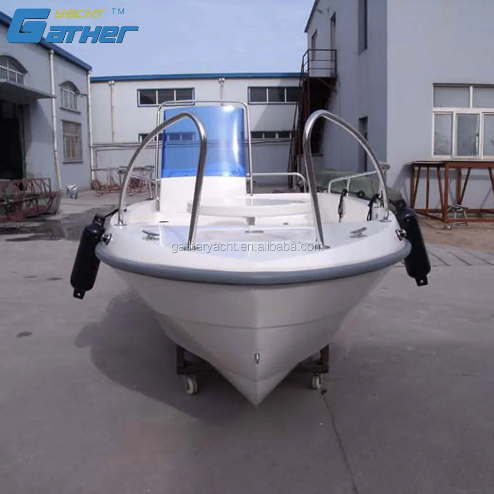 Gather Sport16ft fiberglass speed boat with outboard engine