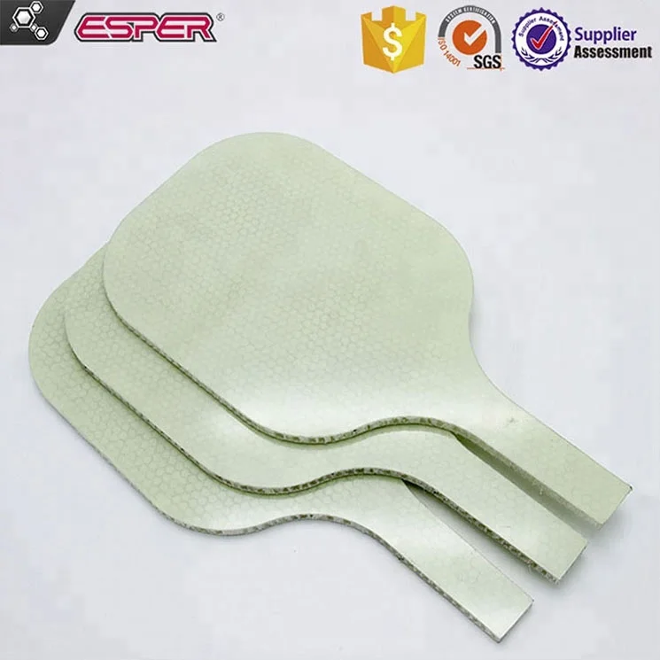 
Top Quality Manufacturer Crude glass with PP polymer Honeycomb composite Factory Price OEM/ODM Customized Pickleball Paddle 