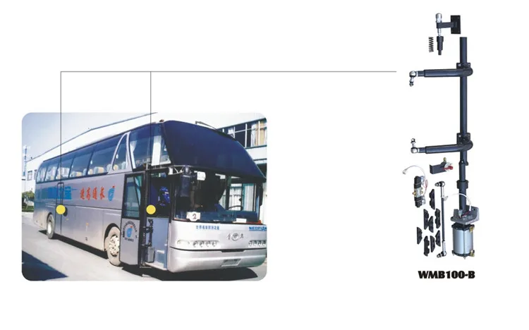 Bus pneumatic door pump assembly for electric bus car spare parts