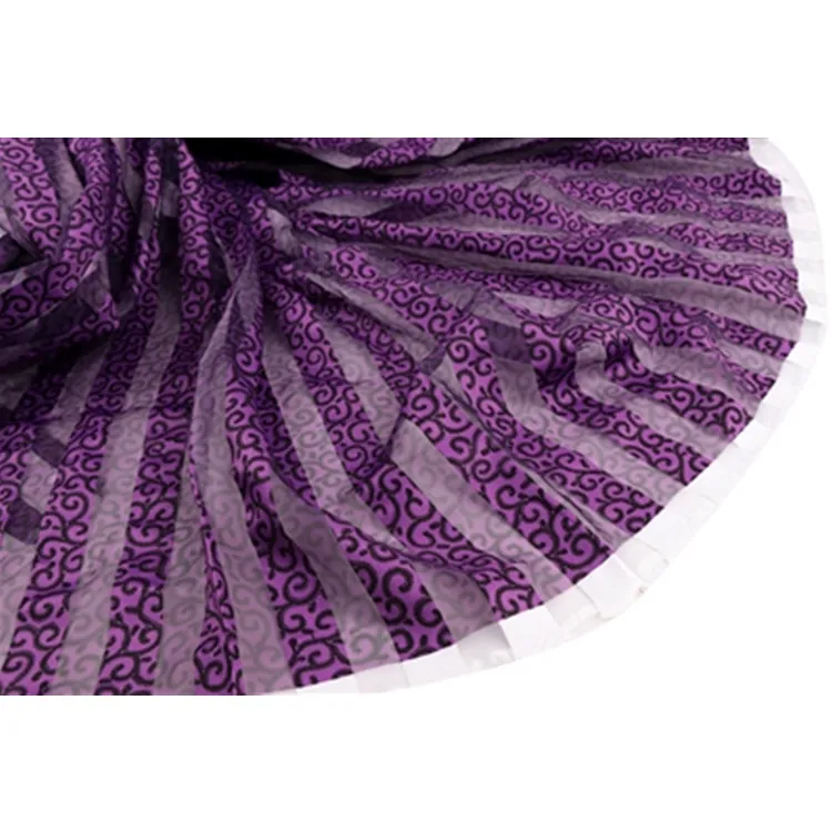 Queency Custom Digital Print Silk Chiffon Fabric Wholesale African Print Satin Silk Fabric