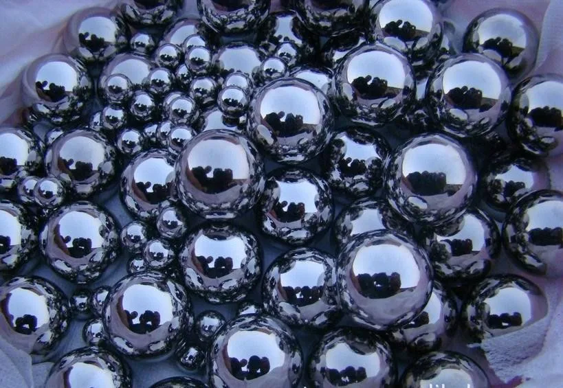 solid and hollow polished chrome steel|stainless steel ball AISI420 304 306 440