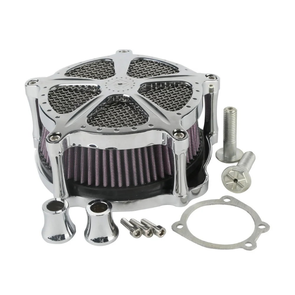 XF290686-E Air Cleaner Speed 5 Contrast Cut For Harley 48 10-14 72 12-14 Iron 883 09-14