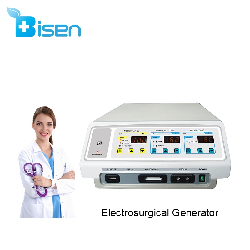 BS-2000RF радиочастотная портативная нейросургия, основные хирургические инструменты, биполярный прижимной хирургический блок
