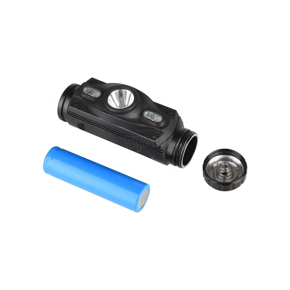 STARYNITE high power super bright 750 lumen professional led headlamp usb rechargeable frontal lamp with red blue light