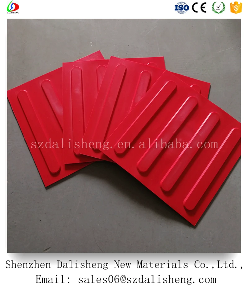 
Red Color Tactile Paving Sidewalk Tiles Blind Footpath Tiles Tactile Paving 