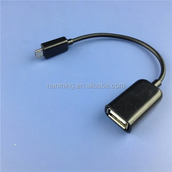 Лучшая цена micro 5pin к usb женский кабель otg