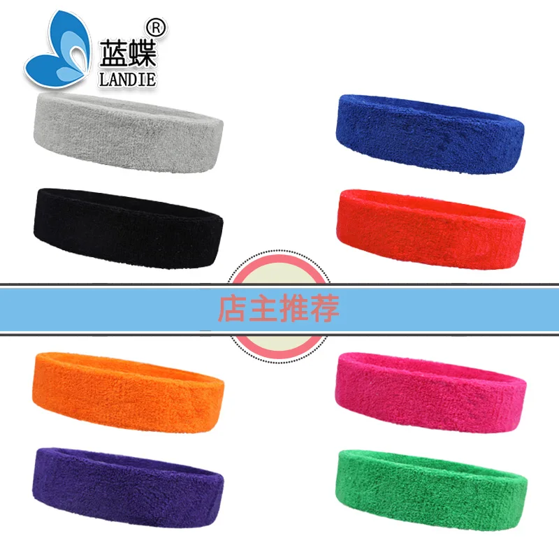 hot sale Cotton Knitted Terry Custom Sport Headband