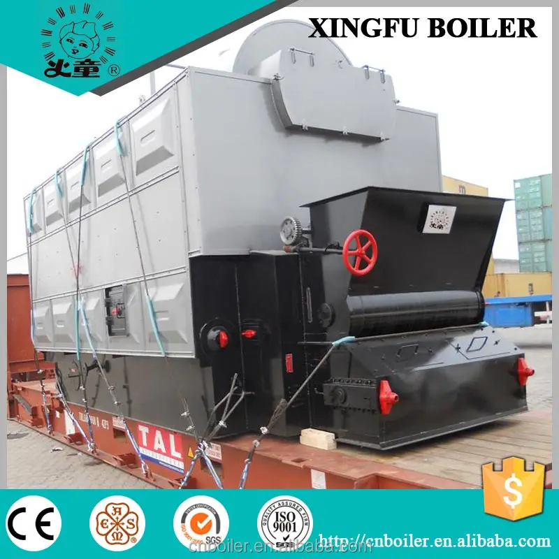 Pakistan market 8 ton industrial coal fired steam boiler for Textile and food factory