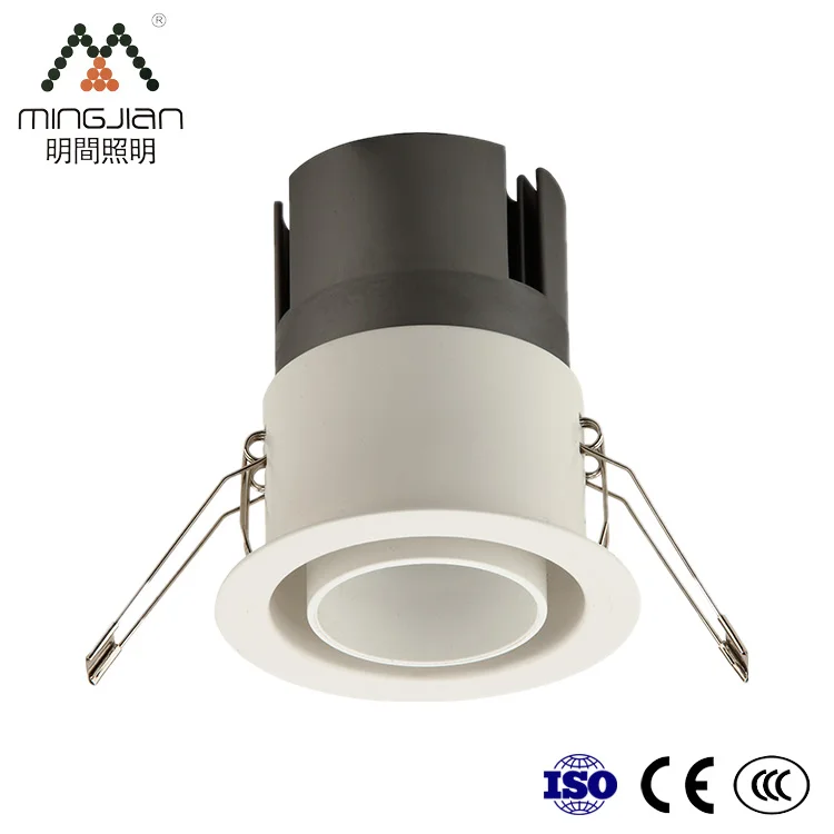 12W Clothing Store Commercial Adjustable Recessed Mounted COB LED Spotlight