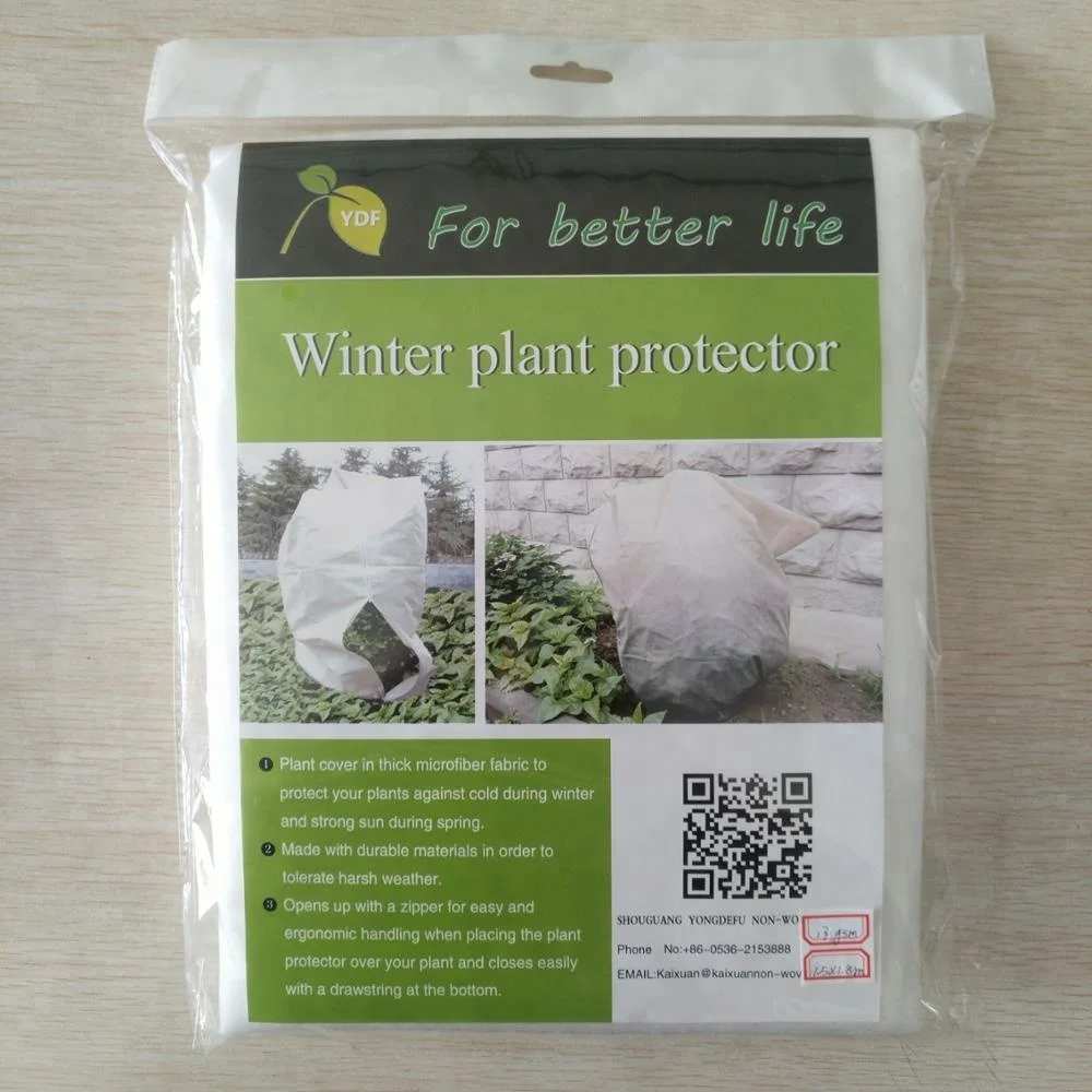 biodegradable polypropylene non-woven fleece fabric pest control vegetable grow bags