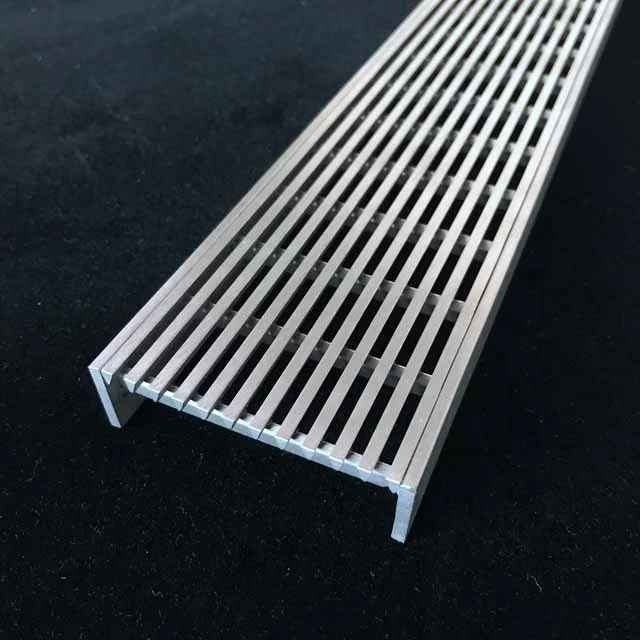 150mm wide linear stainless grating price for U channel