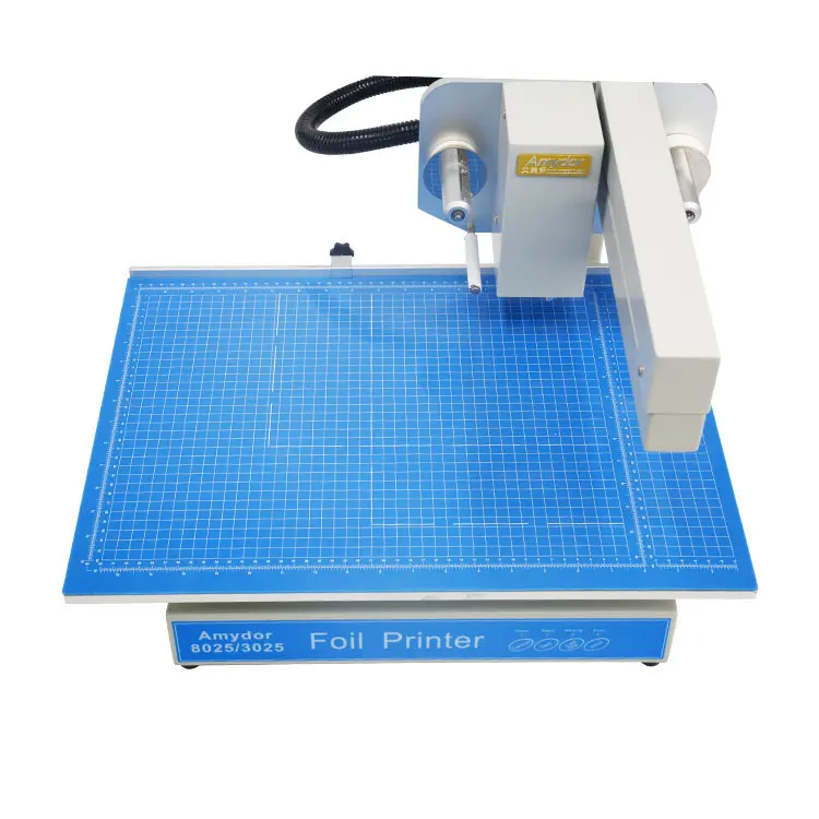 Individuation Digital Hot Stamping Foil Printing Machine for License Plate PVC Card